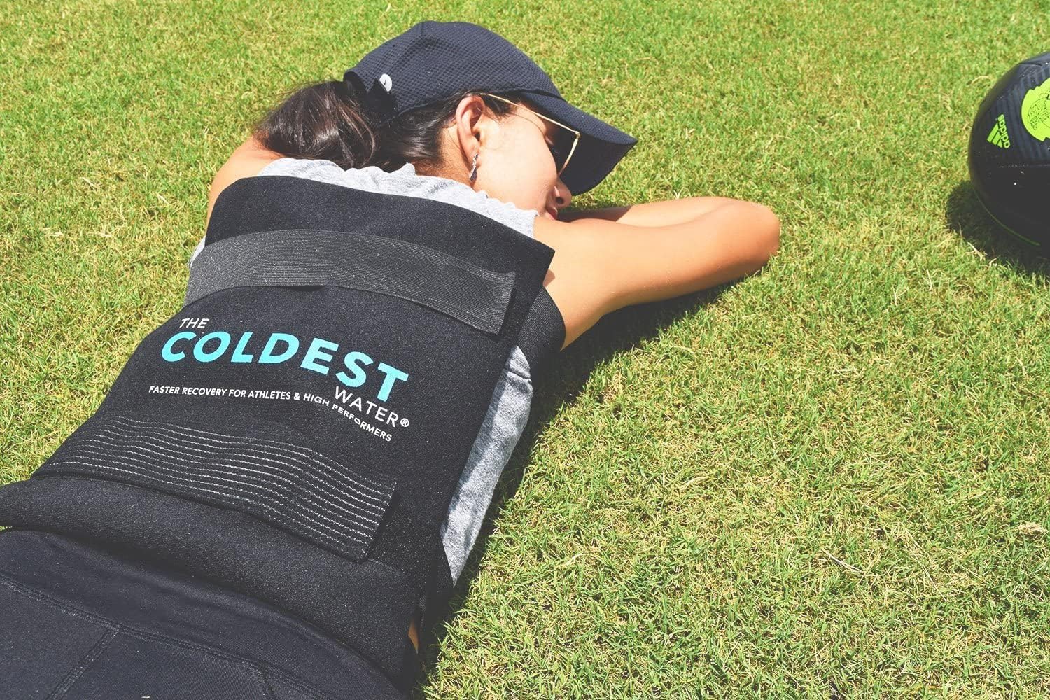 Coldest Ice Pack for Back Pain Relief - All Body Multipurpose Ice Pack for Lower Back Pain, Swelling, Bruises, Surgery, Cramps - Hot & Cold Therapy - Reusable & Adjustable Gel (Large)
