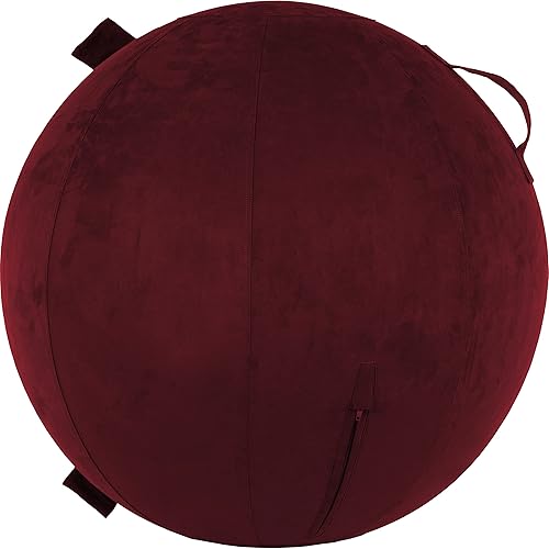 Miniatura 7 de Husband Pillow Exercise Ball, Cover with Pump For Yoga, Pilates, Fitness Balance Stability, Office Ball Chair Seat. Soft & Slip Resistant, Pro Guide