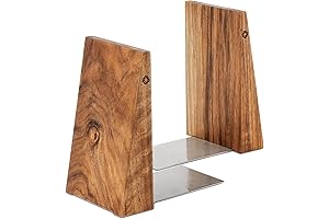 TILISMA Modern Walnut Tree Bookends