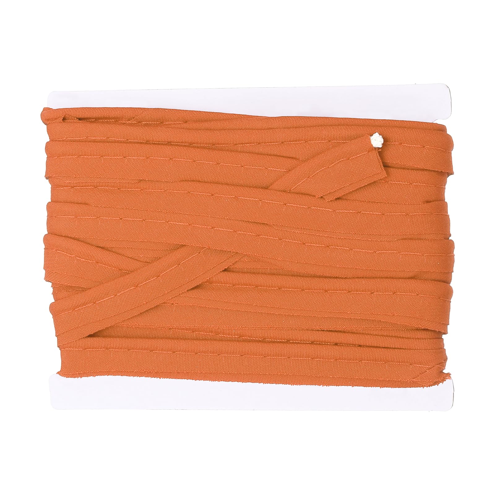 sourcing map Piping Trim Bias Tape, 1 cm 5.5M, Orange — image 1