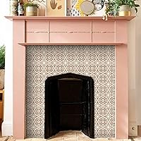 Vista 38 de Alwayspon Adhesivos de transferencia de azulejos de vinilo esmerilado para despegar y pegar, calcomanías autoadhesivas para azulejos de pared