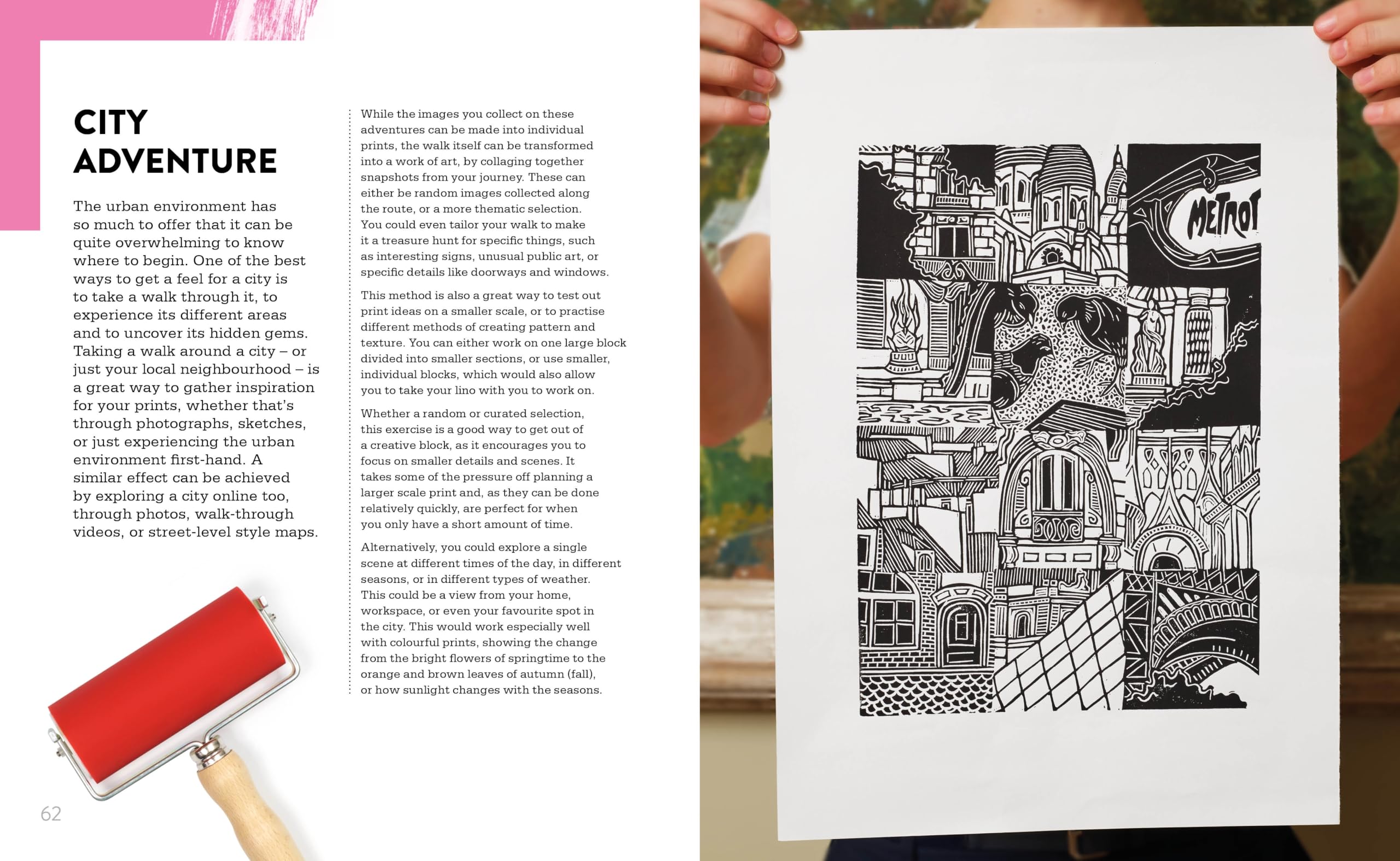Linocut Printmaking in the City: Tools and Techniques for the Urban Artist (Art in the City)
