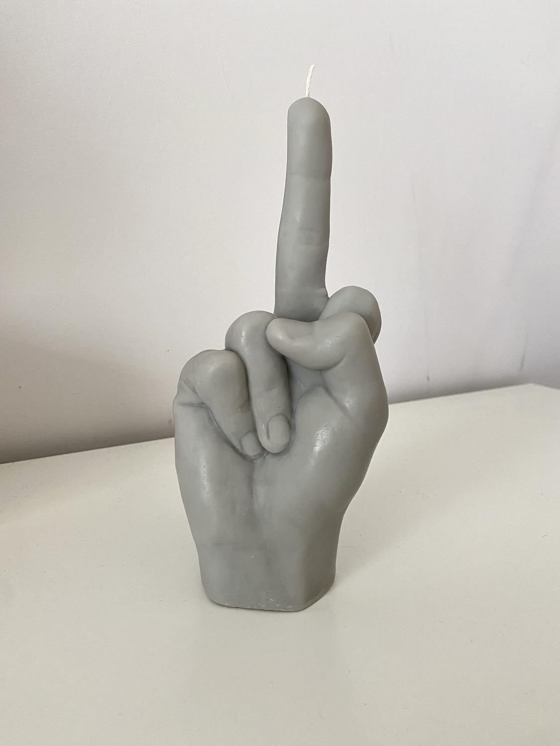 Big Fuck You Candle, Large Middle Finger Candle, Hand Gesture Candle, Homemade soy candle, Candle Gift, Funny candle, Scented candle (Purple, COFFEE-CHOCOLATE)