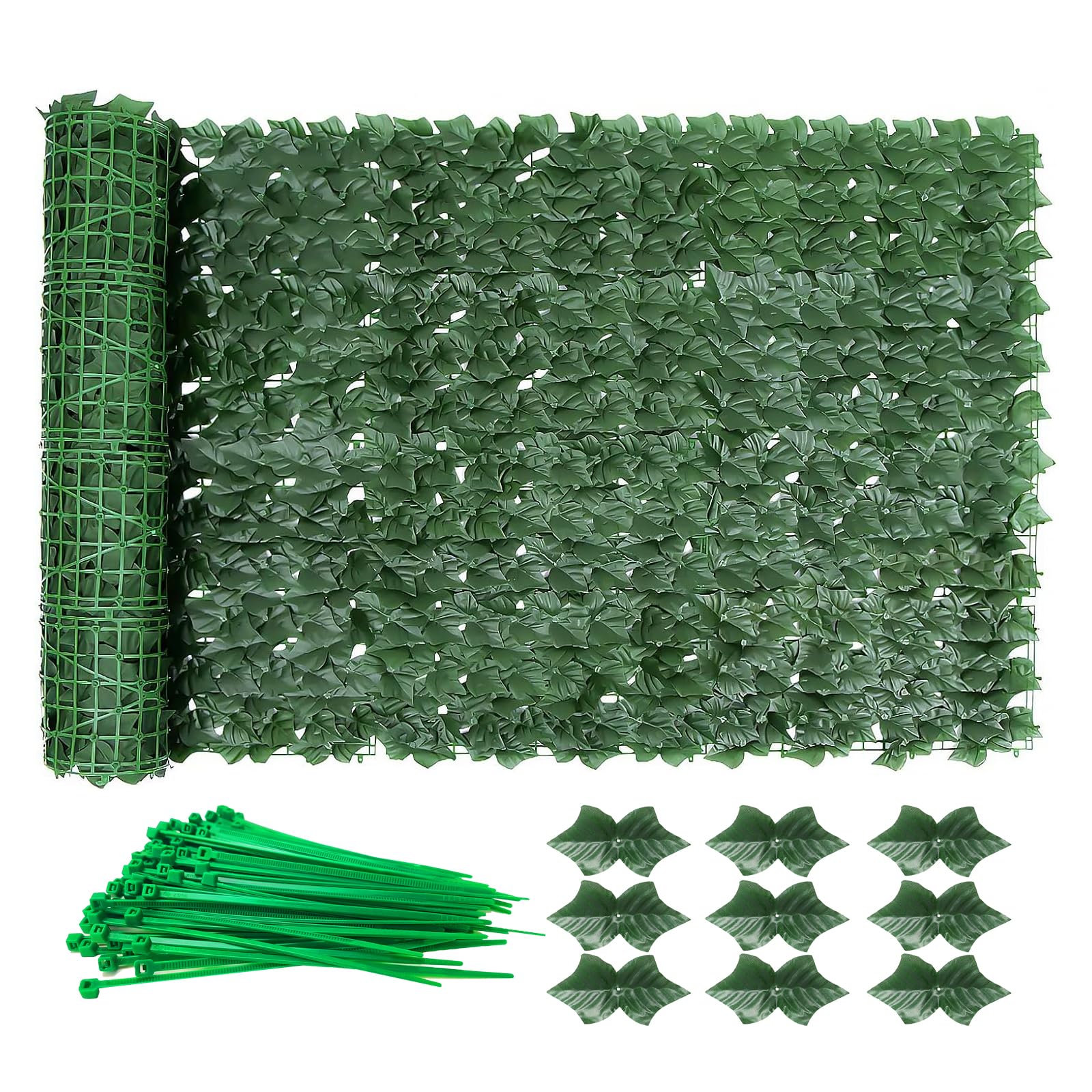 Balkon Sichtschutz,300x100cm Sichtschutz Zaun,Sichtschutz Balkon Mit  Kabelbindern, Sichtschutz Efeu, Zaun Sichtschutz, Sichtschutz Garten,Efeu  Sichtschutz,Garten Sichtschutz Uv-Bestndig(1 Stck) : Amazon.de: Garten