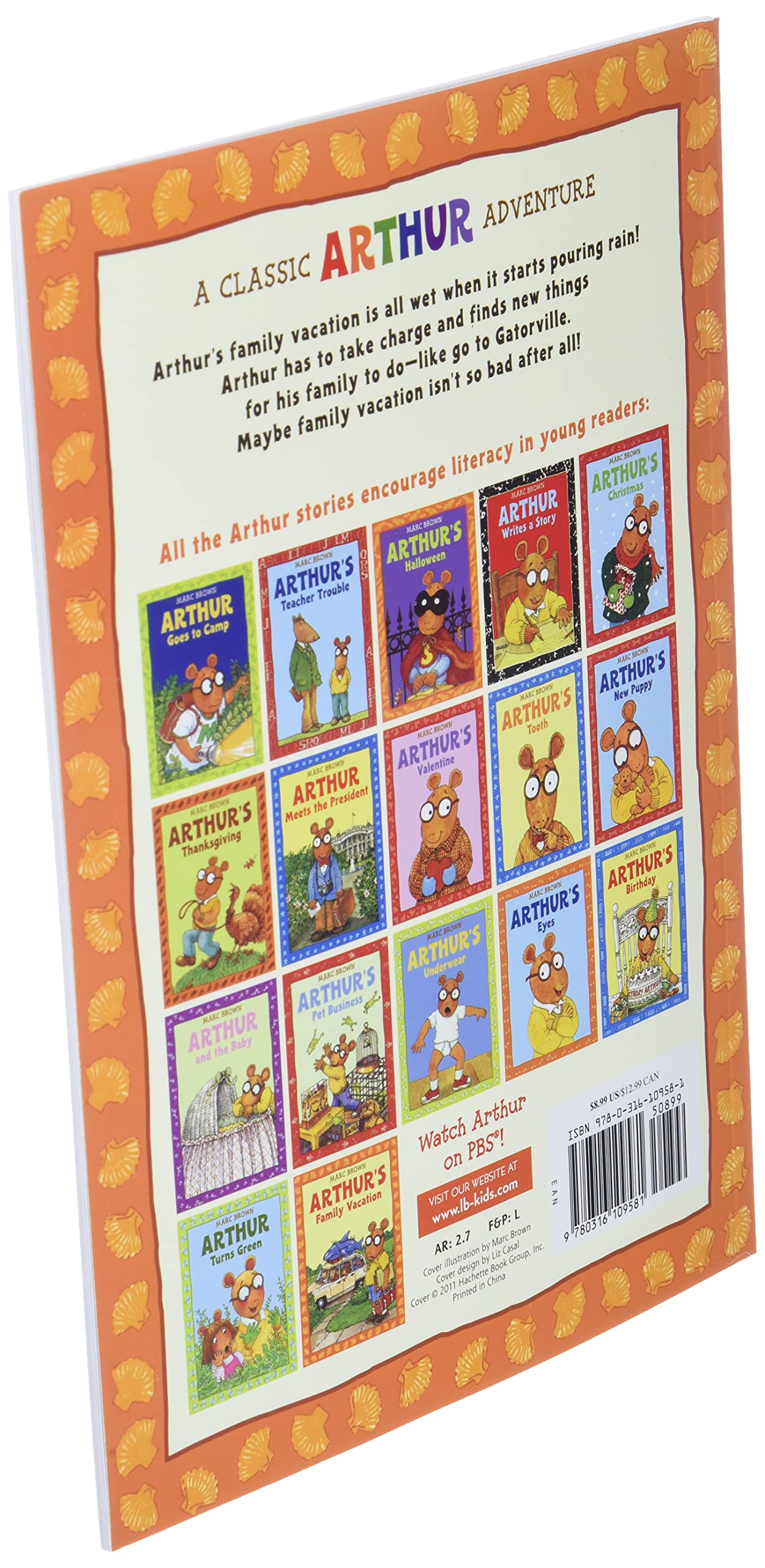 Arthur's Family Vacation: An Arthur Adventure (Arthur Adventures (Paperback)) - Image 4