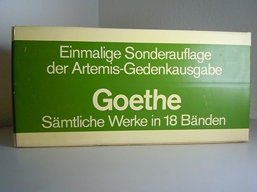 Johann Wolfgang Goethe.Sämtliche Werke.