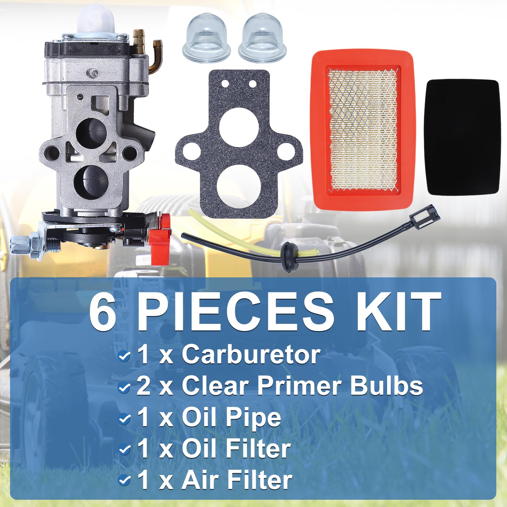 Carburatore Durevole Per REDMAX EBZ8500 E EBZ7500 Zaino - Foto 7