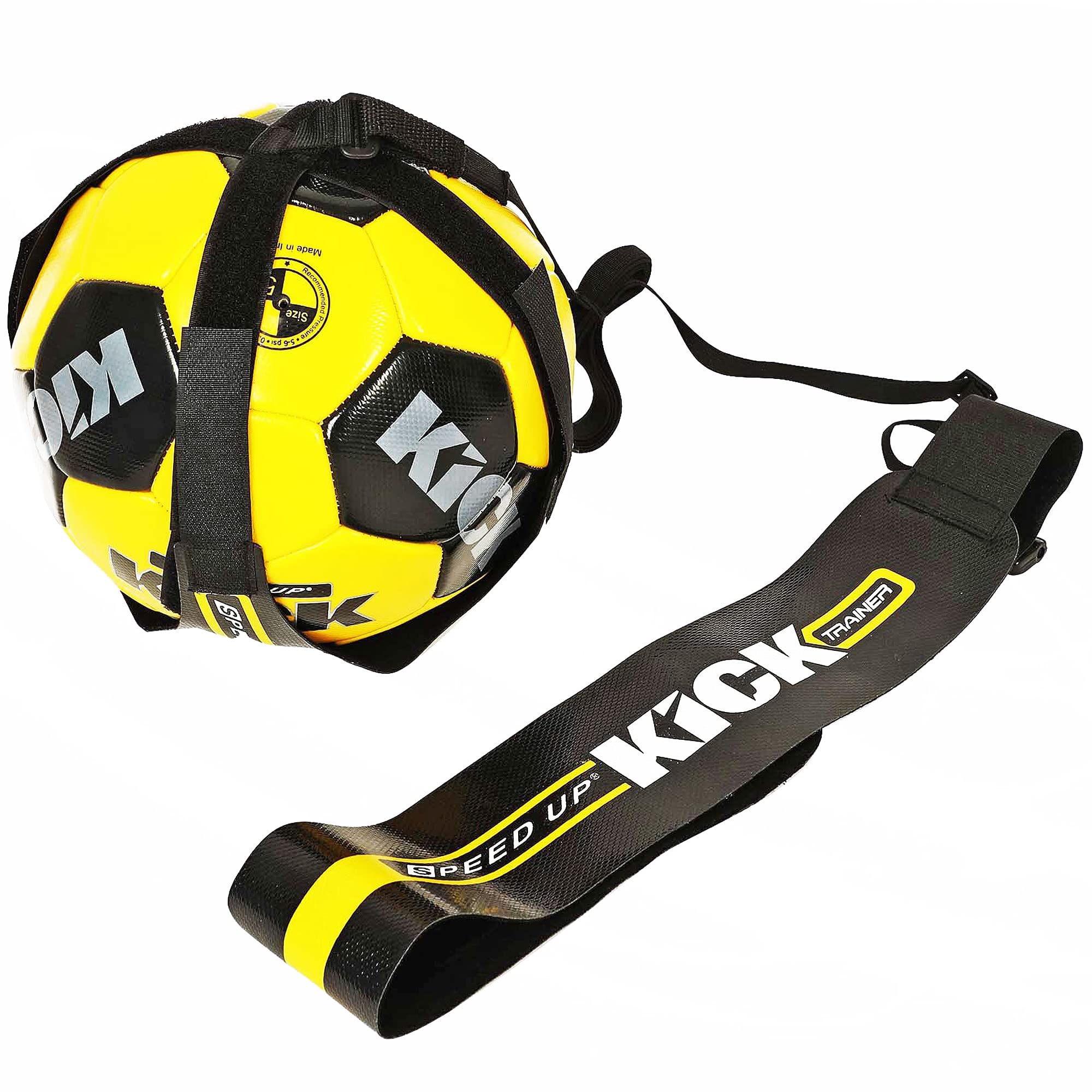 Toyshine Kick - The Solo Trainer Hands-Free Football Training Ball, Adjustable Solo Soccer Trainer (with Pump) - Multicolor (B096JR29Q4) Amazon Price History, Amazon Price Tracker