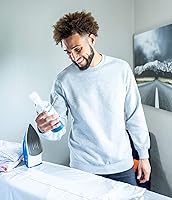 Vista 5 de FAULTLESS Spray de almidón de acabado liso de 22 onzas, paquete de 2 bombas de gatillo de almidón líquido para planchar, espray sin aerosol sobre