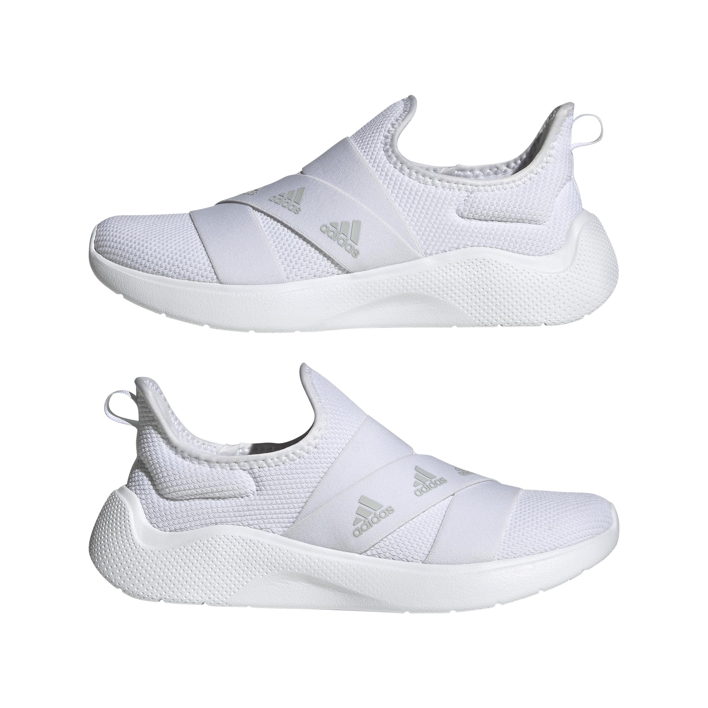 adidas Sandały unisex Adissage Slides, Biały szary biały, 11 US
