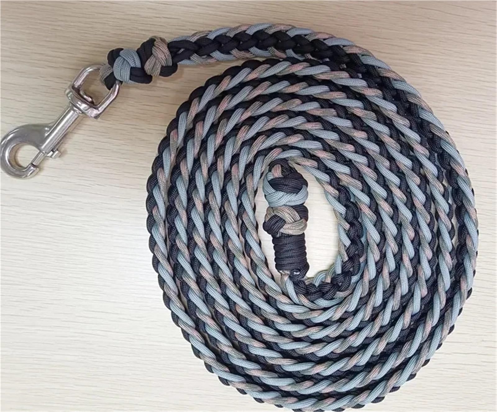 Riendas Riendas Anchas de Barril de Paracord, riendas Trenzadas a Mano for Caballos, riendas de Barril anudadas con Nudos de Agarre