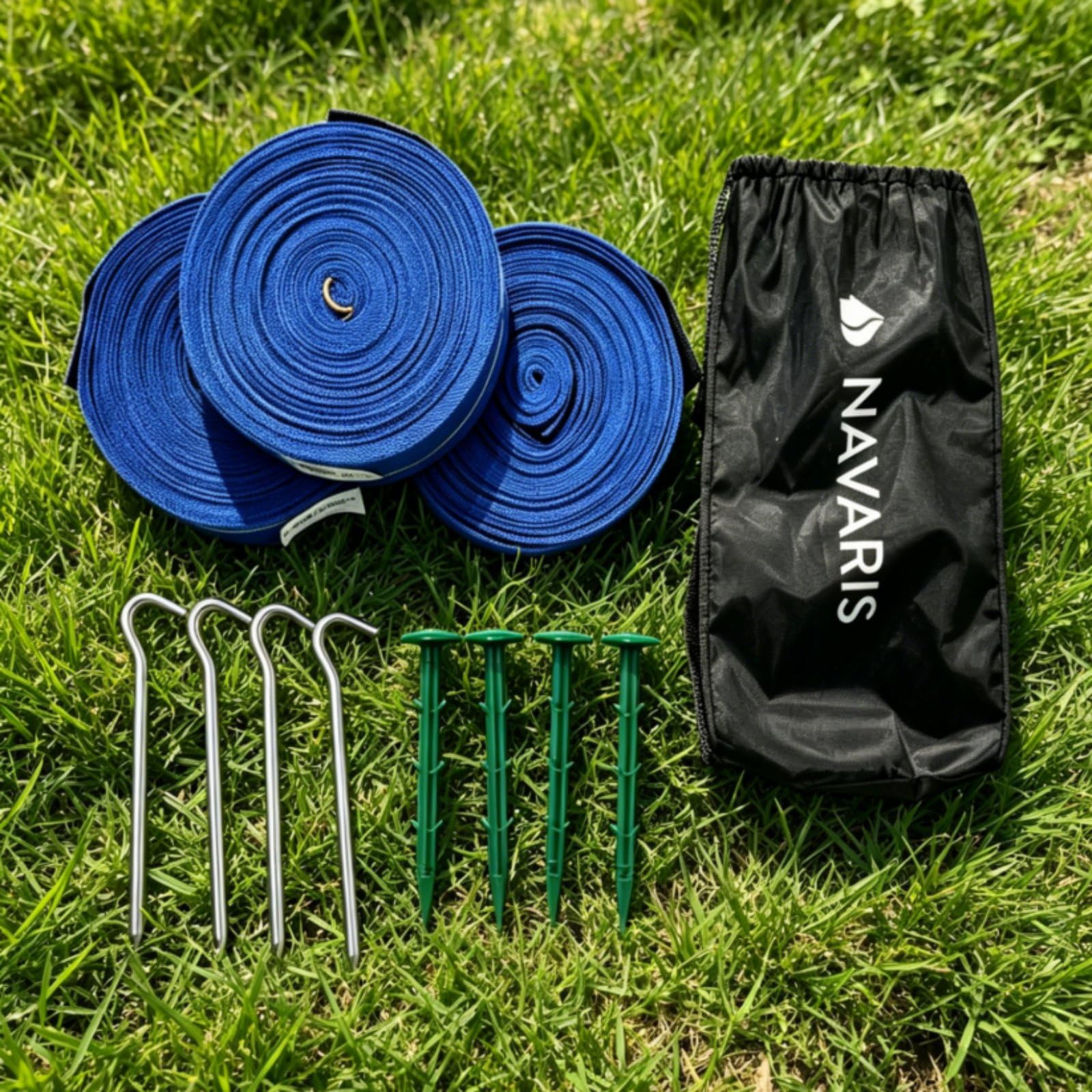 Kit Linee Sand Volleyball da Esterno Linee Sand Volleyball Portatile Attrezzatura Sportiva per All'aperto, Gare
