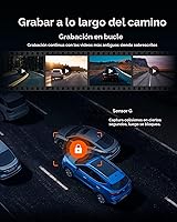 Vista 6 de WOLFBOX G930 - Cámara de espejo retrovisor de 10'' con WiFi de 5.8GHz, cámara de salpicadero 4K frontal y trasera con WDR, espejo retrovisor