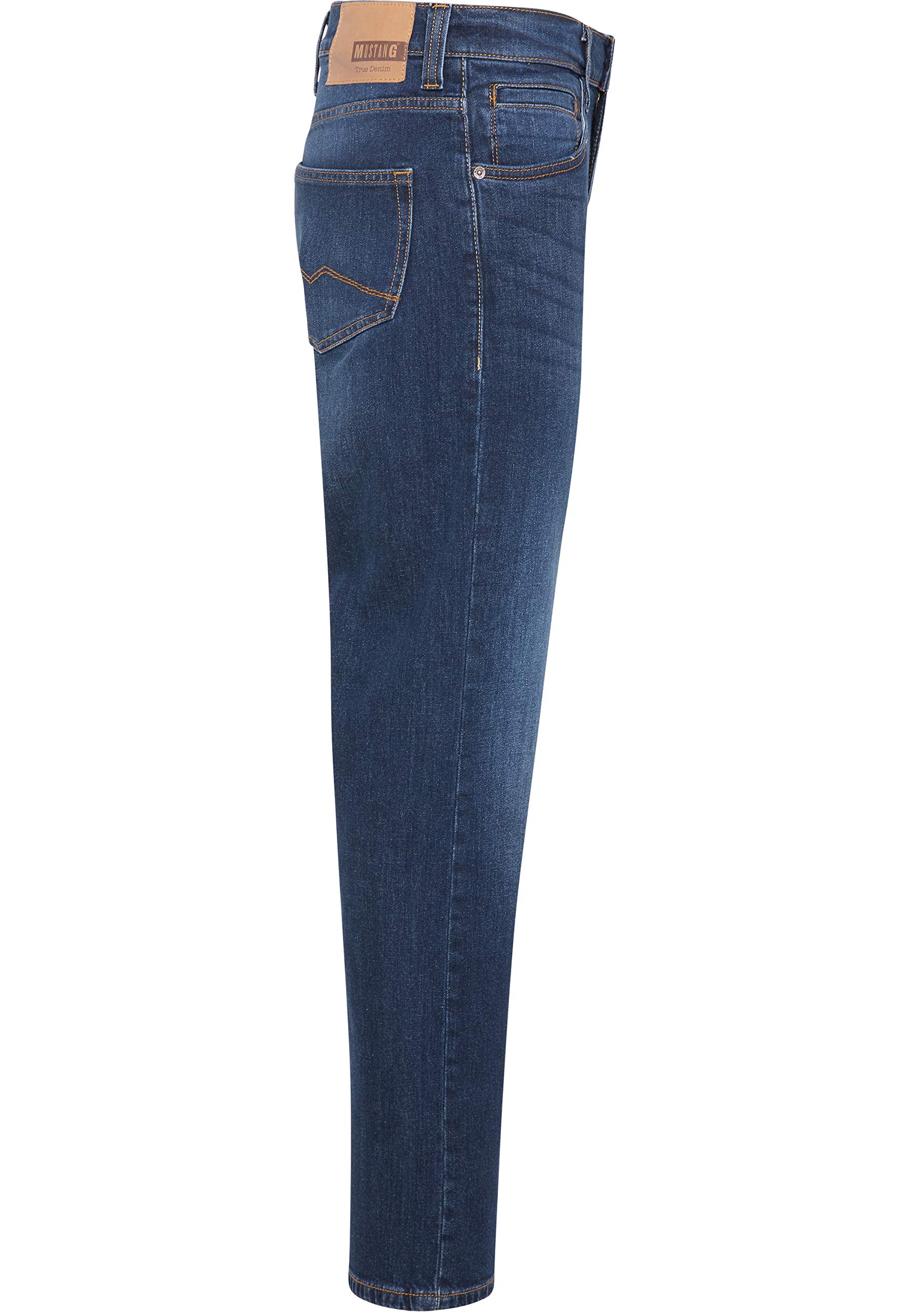 MUSTANG Jeans Herren Stretch Oregon Bootcut Jeanshose Hose Denim Schwarz Blau 30 31 32 33 34 36 38 40 42 44