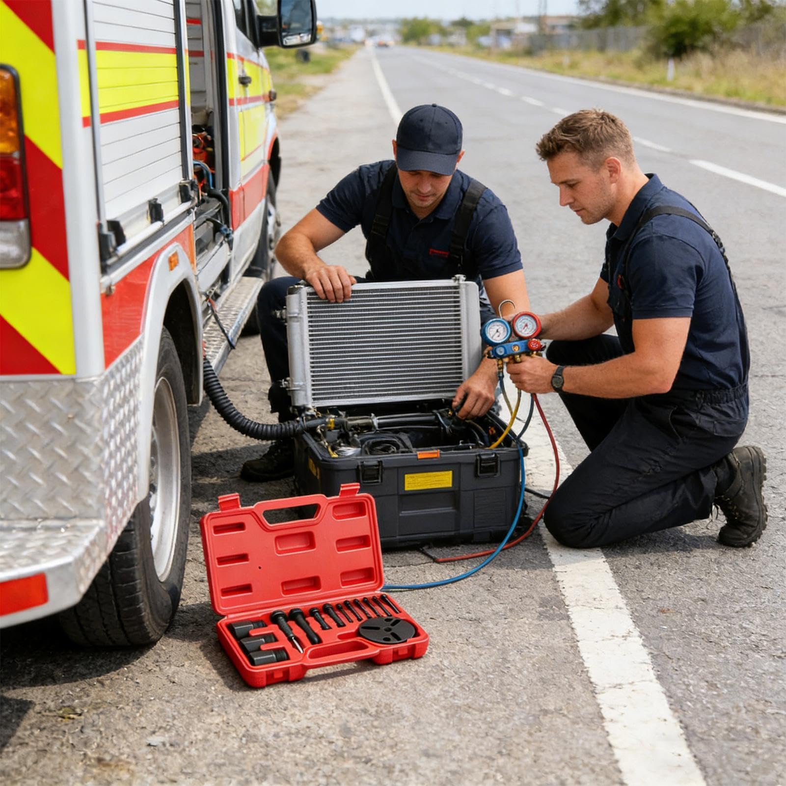 Estrattore Frizione Compressore Aria Condizionata Set Estrazione per