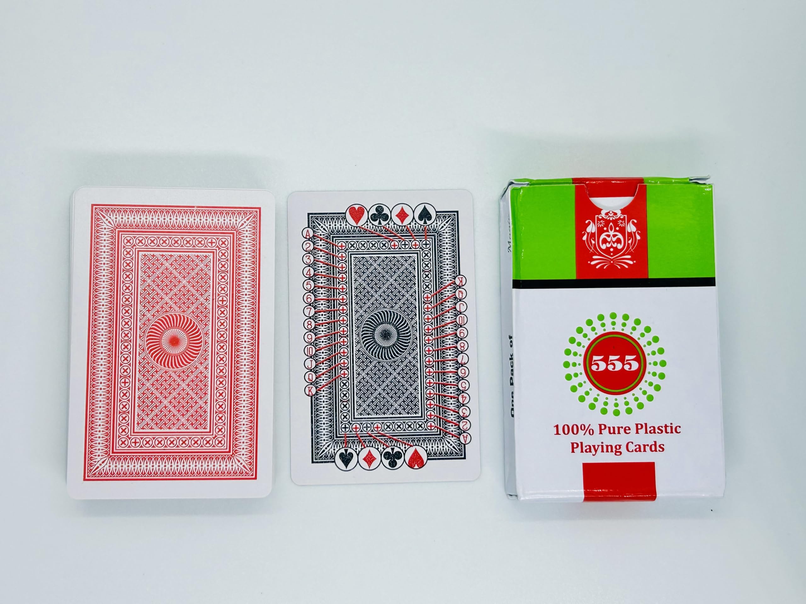 WIZERDY 555 Plastic Mark Playing Card Deck (RED) / 555 Marked Playing Card (Plastic) (B0DF4ZHB94) Amazon Price History, Amazon Price Tracker