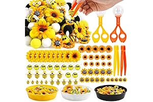 clothmile 174 Pcs Bee Sensory Bin Filler
