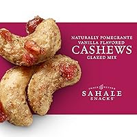 Vista 102 de Sahale Snacks - Mezcla glaseada de pacanas al ron y bananas, 4 onzas (paquete de 6)