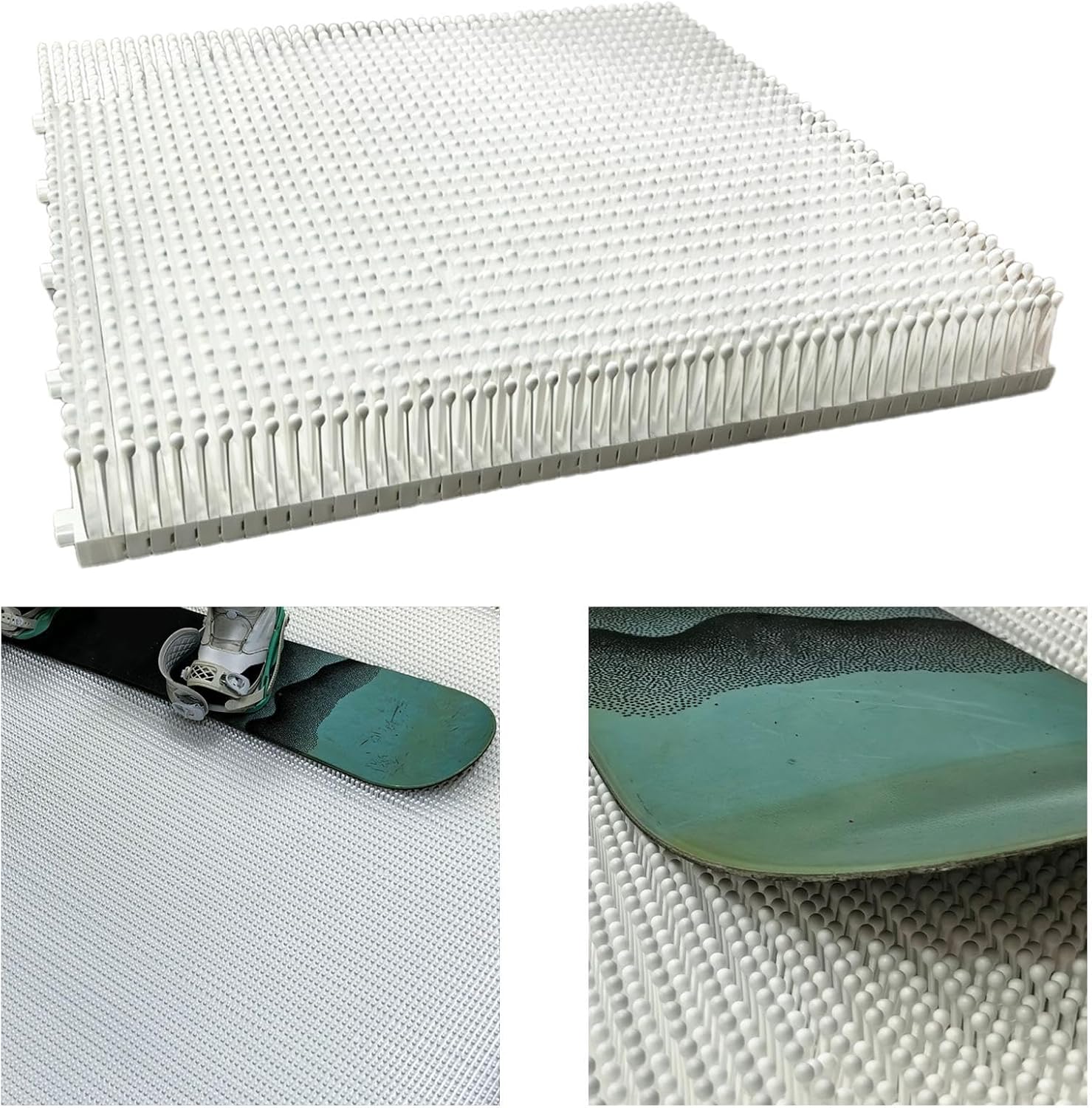Ski Mat Carpet Multifunctional Sturdy Indoor White Ski Training Board Teens Boys