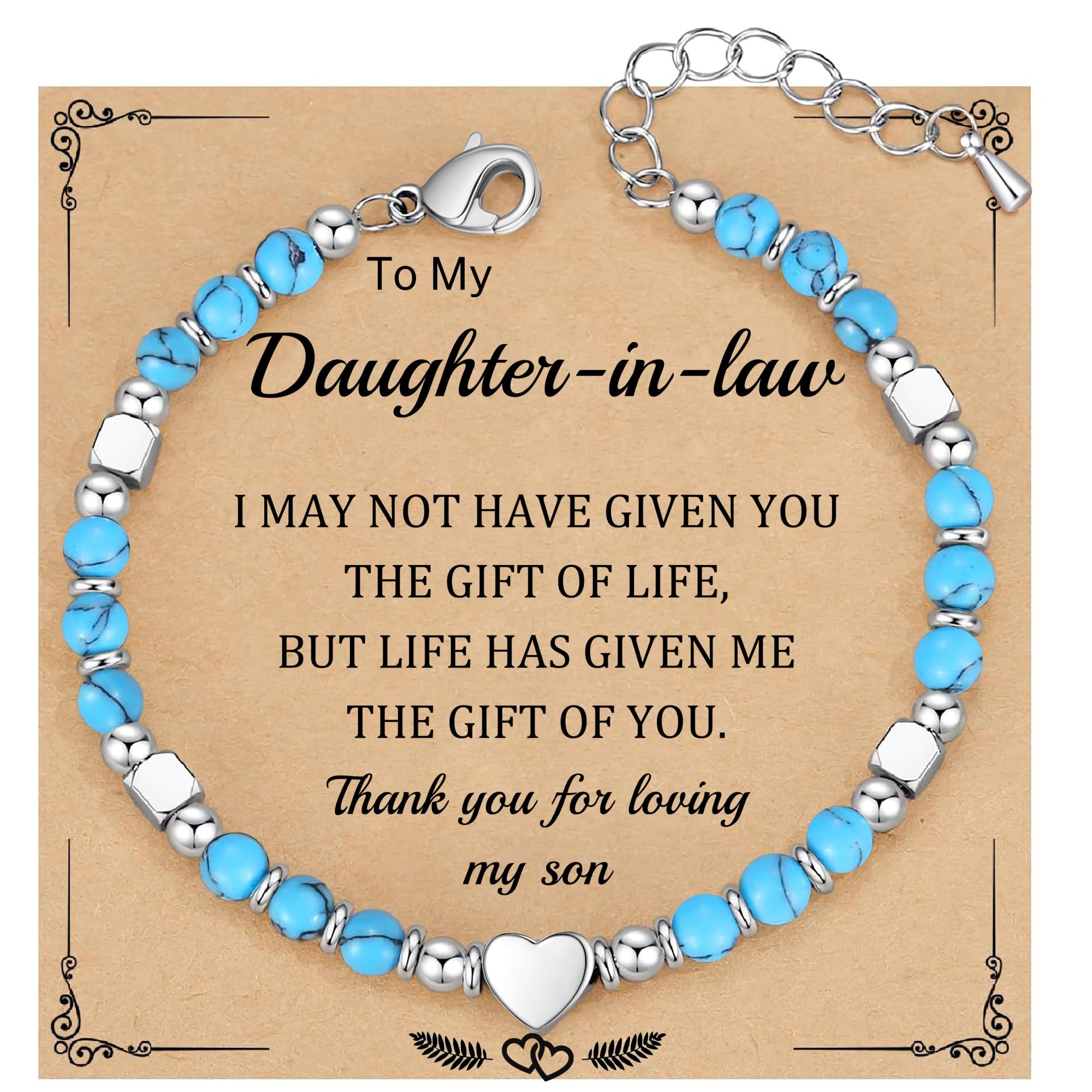 Best Friend Bracelet Gifts for Women Sister Bestie, Christmas Gift for Teens Mom Daughter Granddaughter Birthday Gift for Her Stocking Stuffers
