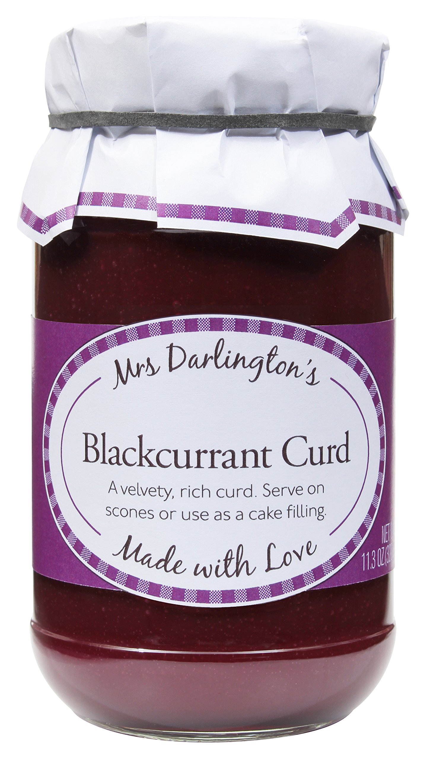 Mrs. Darlington's Curd, Blackcurrant, 6 Count (Pack of 6)