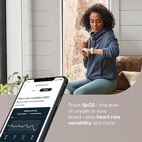 Miniatura 4 de Fitbit Charge 5 - Rastreador avanzado de salud y fitness con GPS integrado, herramientas de gestión de estrés, seguimiento del sueño, frecuencia