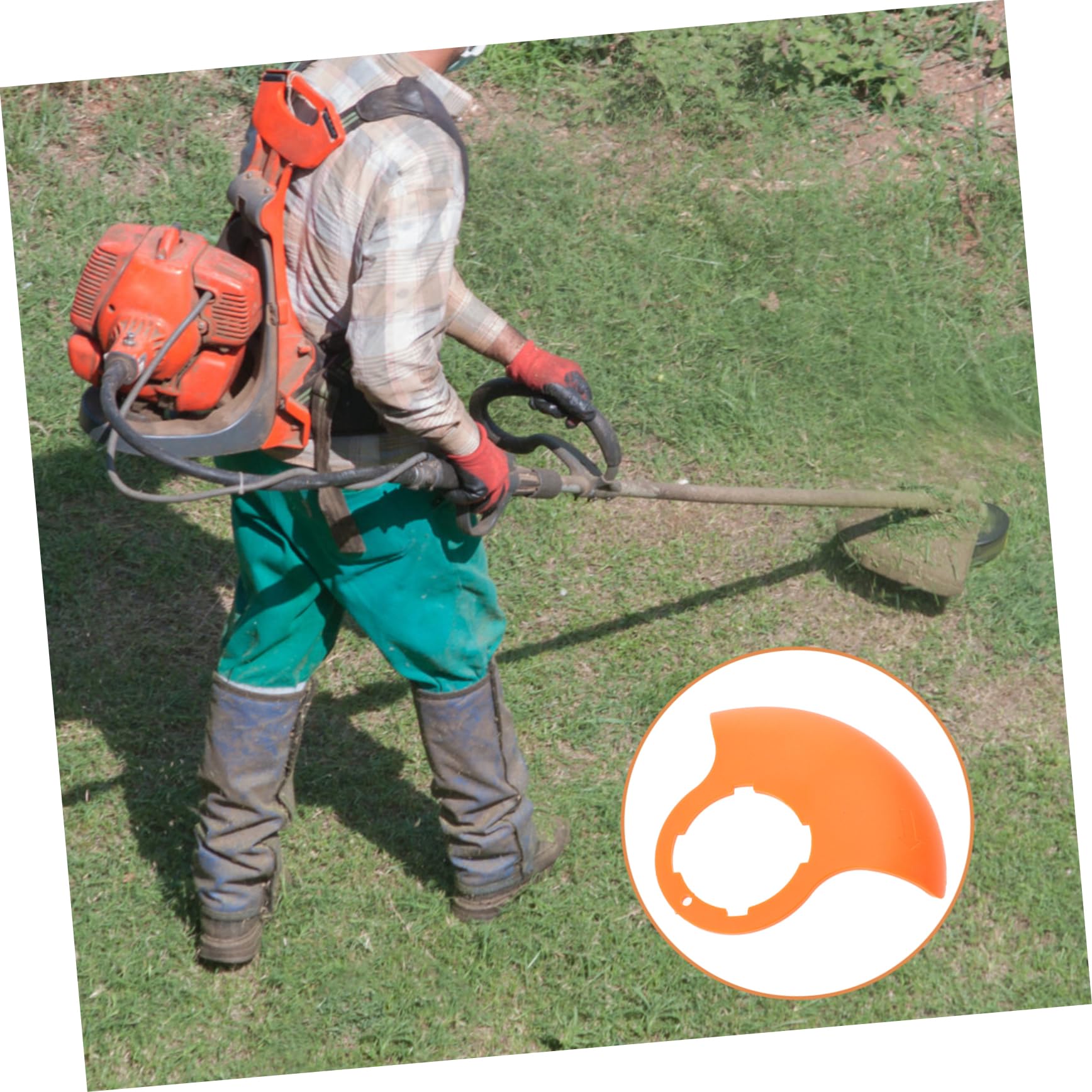 Levemolo Lawn Mower Grass Shield Cover 12v/24v Mower Grass Deflector Effortless Fit for Riding Mowers for Push Mowers