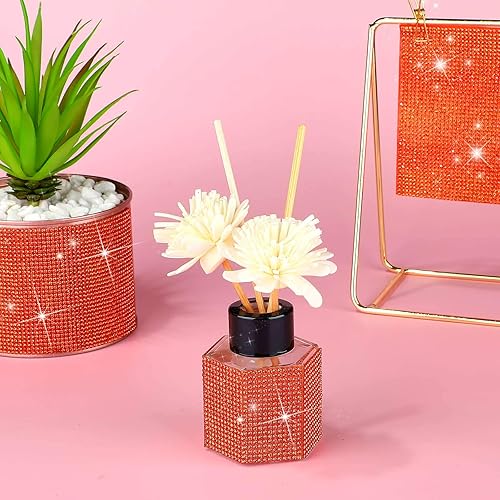 Vista 19 de Outus 12000 piezas de lámina de strass Bling Bling, calcomanías de strass, autoadhesivas, calcomanías para decoración de autos DIY, calcomanías