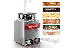 Automatic Nacho Cheese Dispenser with Commercial Grade Warmer