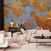 Vista 46 de artgeist Mural de Pared Forestal 154x122 pulg - Adhesivo de Pared Autoadhesivo para Despegar y Pegar, Adhesivo de Pared, Adhesivo de Foto