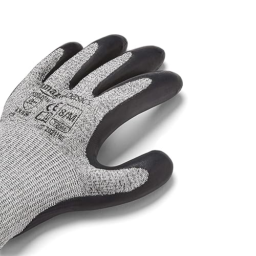 Miniatura 4 de Tienda Basics - Carcasa HPPE de calibre 13 revestimiento de palma de látex ECO 6 pares talla 9 L 6 pares