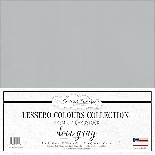 Miniatura 10 de Cardstock Warehouse Lessebo Flamingo (anteriormente rosa concha) - 12 x 12 pulgadas - 100 libras  9.52 ozm de papel de cartulina mate premium - 25