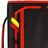 Five Star Zipper Binder, 2 Inch 3 Ring Binder, Expansion Panel, Durable, Color Selected For You, 1 Count (29052) – view 4
