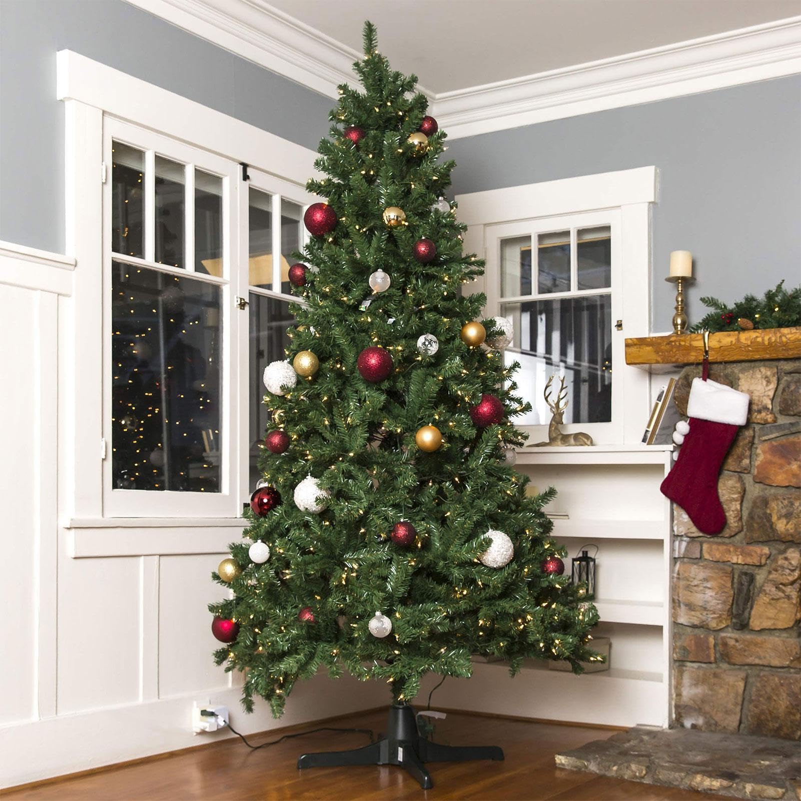 Soporte para árbol de Navidad artificial Soporte de de metal para árbol de