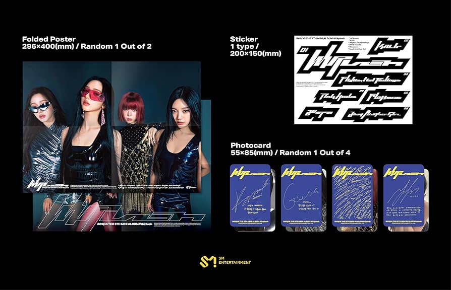 【新品未開封】aespa Whiplash SPEED Ver.　5種セット Amazon.co.jp: aespa 5th Mini [Whiplash (SPEED Ver.)]（韓国盤