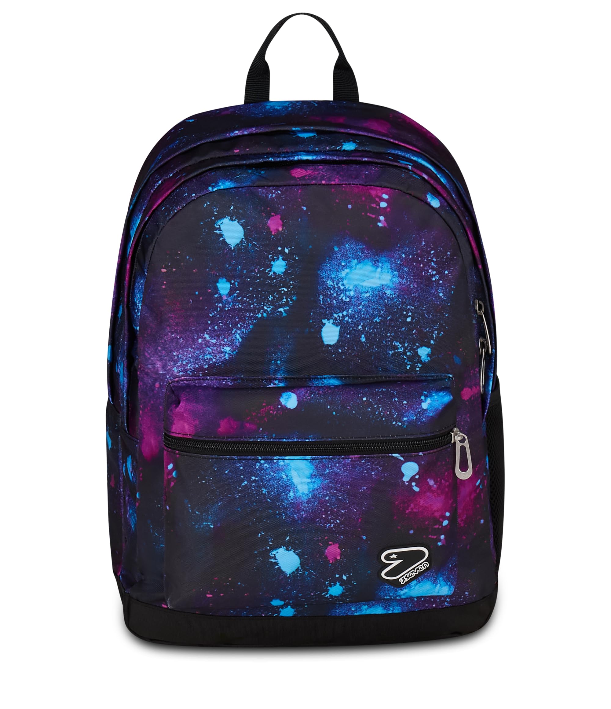 Seven Zaino Scuola The Double Pro XXL, Blu, 34 L, Doppio Scomparto, Cuffie wireless abbinate, Tasca porta pc, Tasca laterale portaborraccia, Tasca frontale, Scuola media e superiore, Bambini, Ragazzi