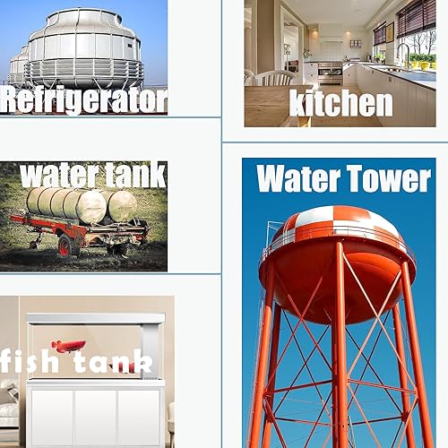 Miniatura 3 de Paquete de 2 válvulas de flotador, válvula de flotador automática de 12 pulgadas, 34 pulgadas, 1 pulgada, válvula de flotador de acero inoxidable