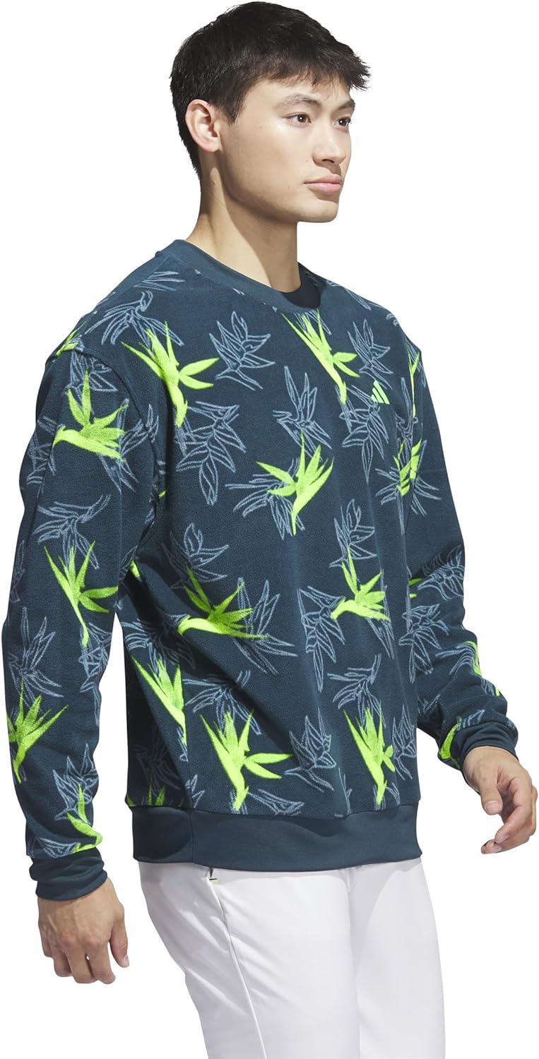 adidas Men's Oasis Crew Golf Sweatshirt