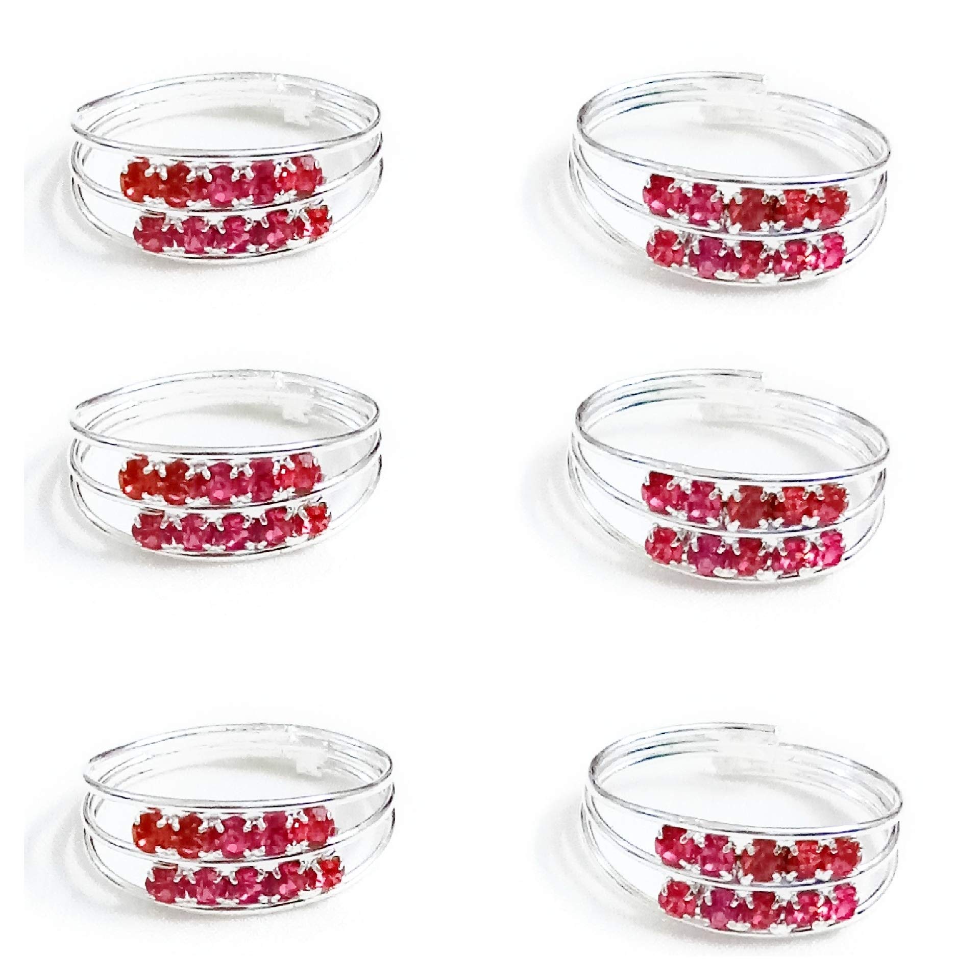 SMARNN Red Zircoin Toe Rings for Women (Pack of 6) (B07PFL11HV) Amazon Price History, Amazon Price Tracker