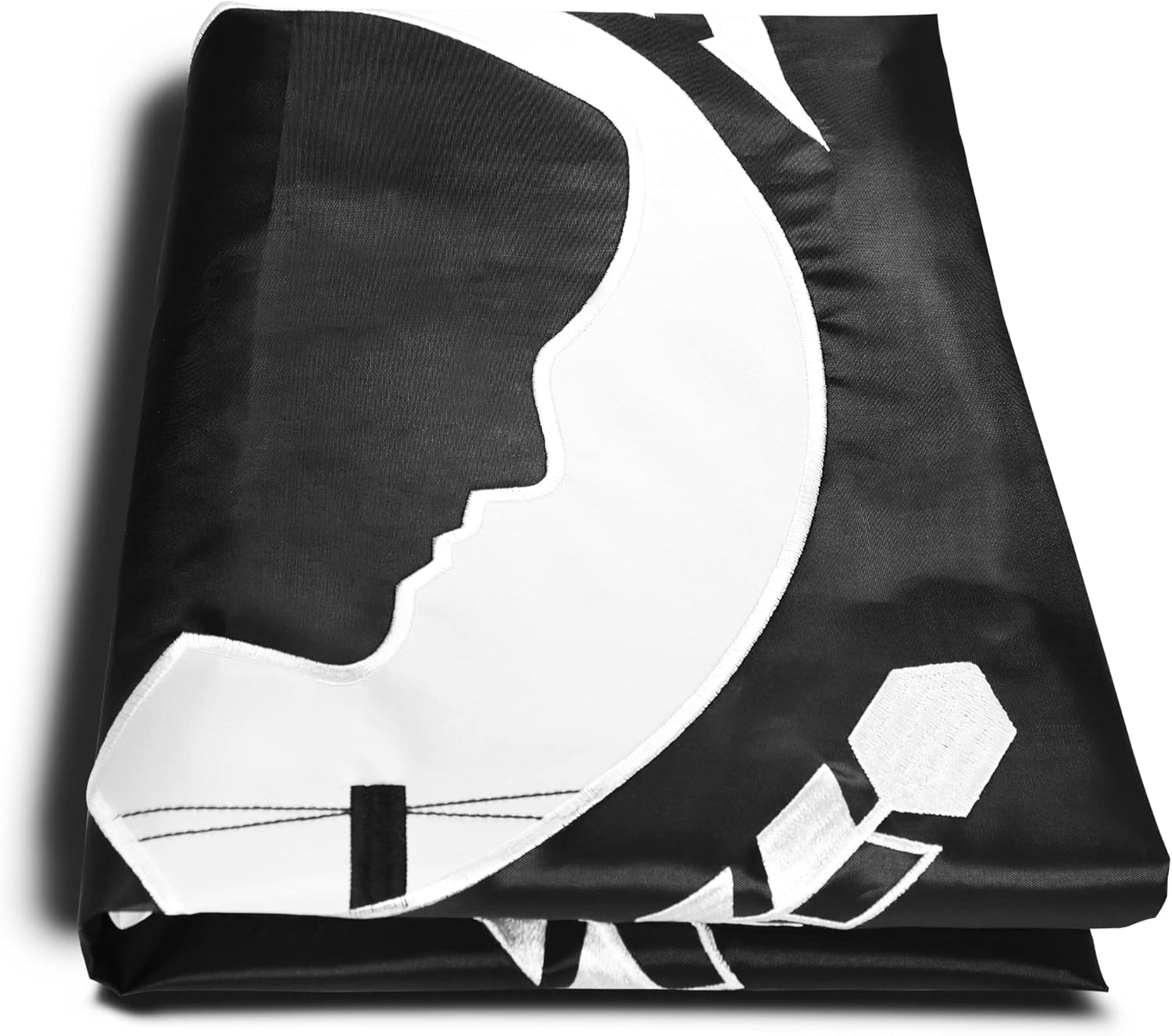 Anley EverStrong Series Embroidered Pow Mia Flag 3x5 Ft - Embroidery & Heavy Duty Canvas Header - 4 Rows of Lock Stitching - You are Not Forgotten Prisoner of War Flag with Brass Grommets 3X5 Ft