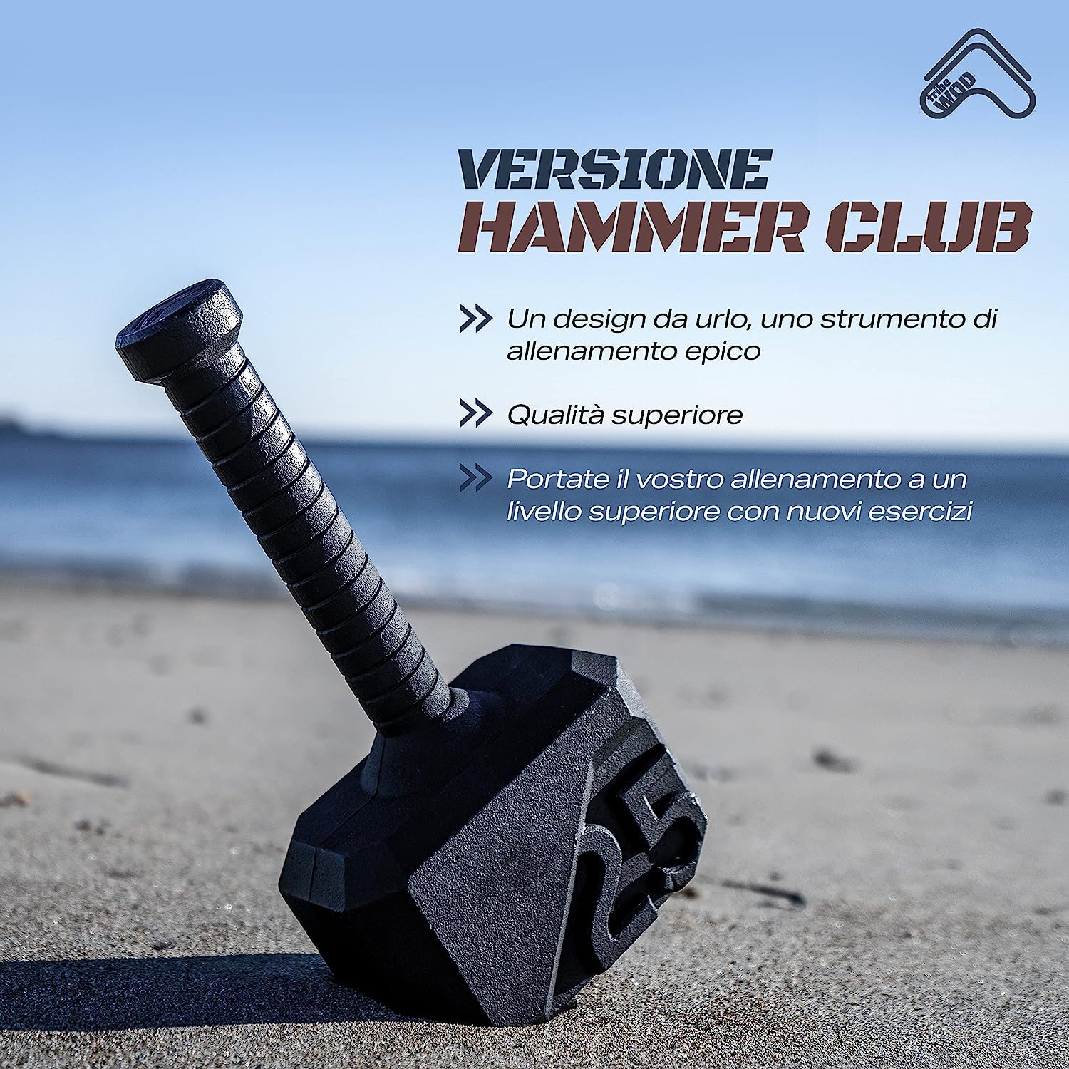 Kettlebell Hammer 16KG - In Ghisa Per Allenamento Forza E Cardio - Foto 3