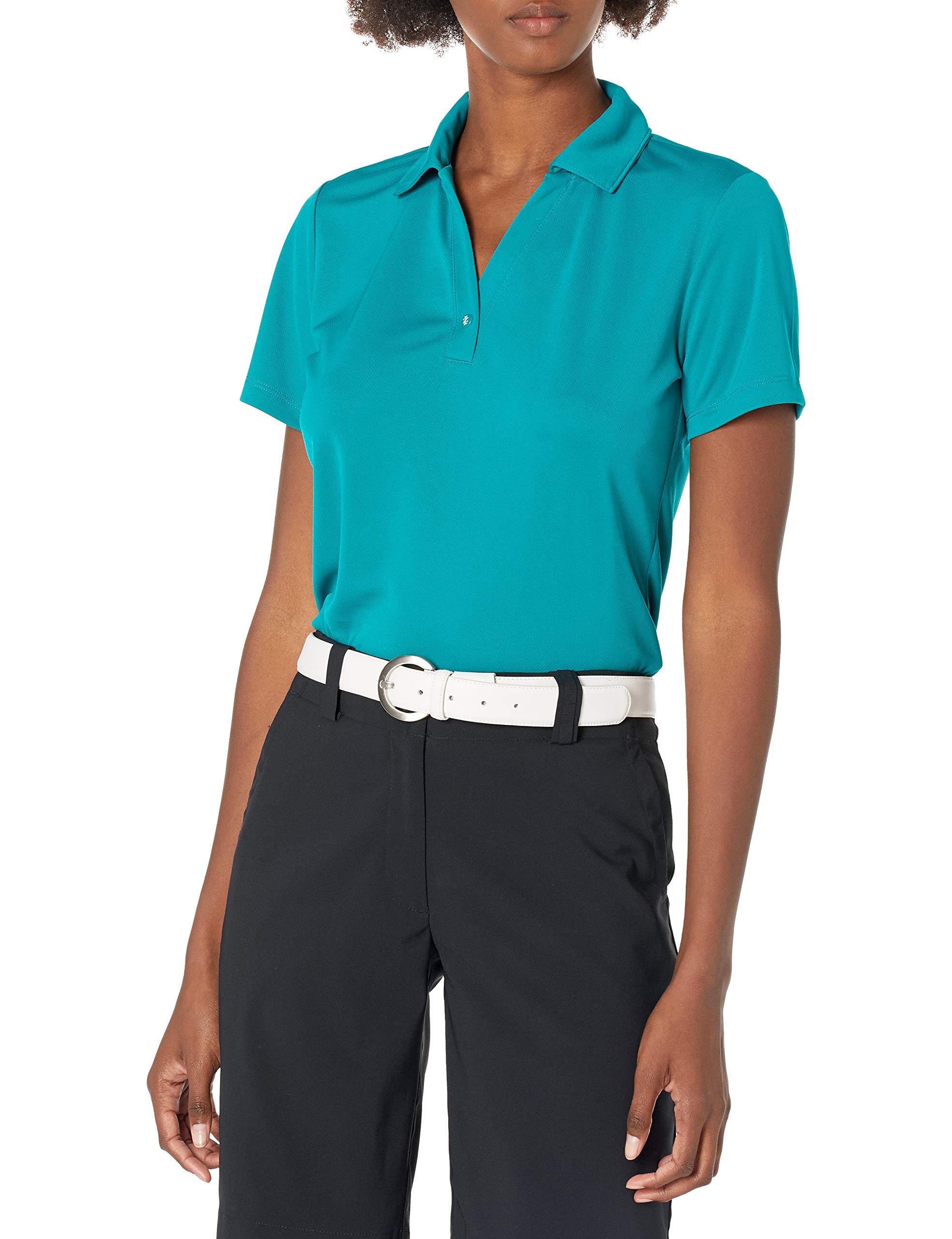 Women's Golf Short Sleeve Snap Polo