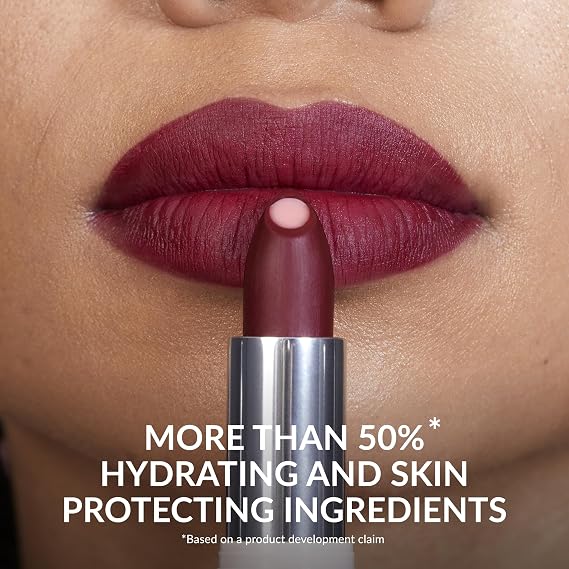 Avon Hydramatic Matte Lipstick 3.6g | Hydrating Intense Colour | SPF 10 | Plumper and Smoother Looking Lips | Cruelty Free | Garnet