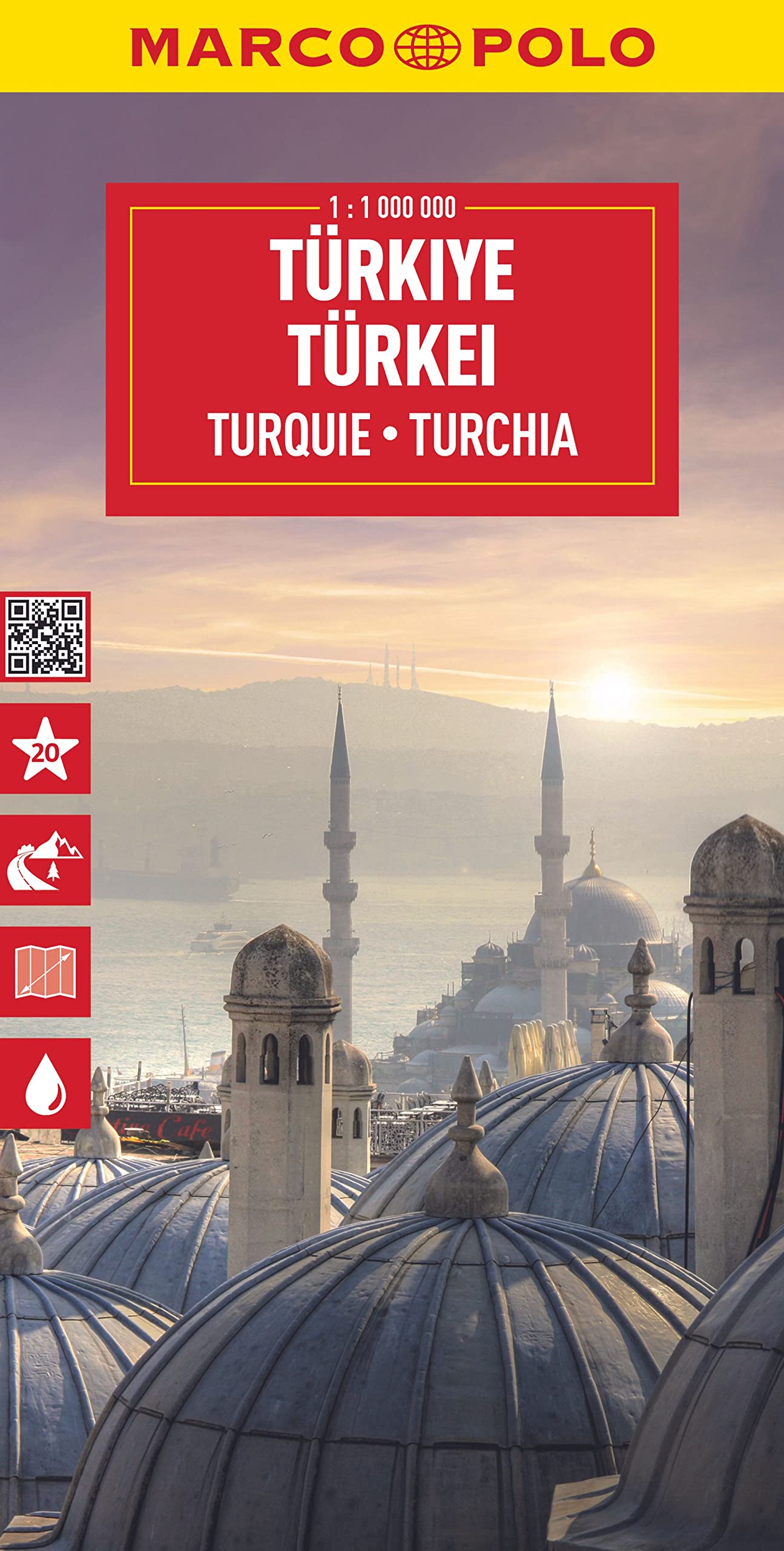 Türkiye (Turkey) Marco Polo Map (Marco Polo Maps): Polo, Marco ...