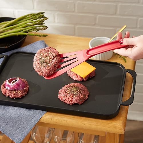 Miniatura 10 de RSVP International Kitchen Tool Collection - Apto para lavavajillas, angular, 12x3.25 pulgadas, nailon estilo europeo, color negro