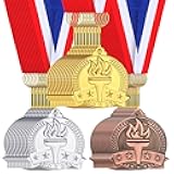 Landical Gold Silver Bronze Medals Bulk 2