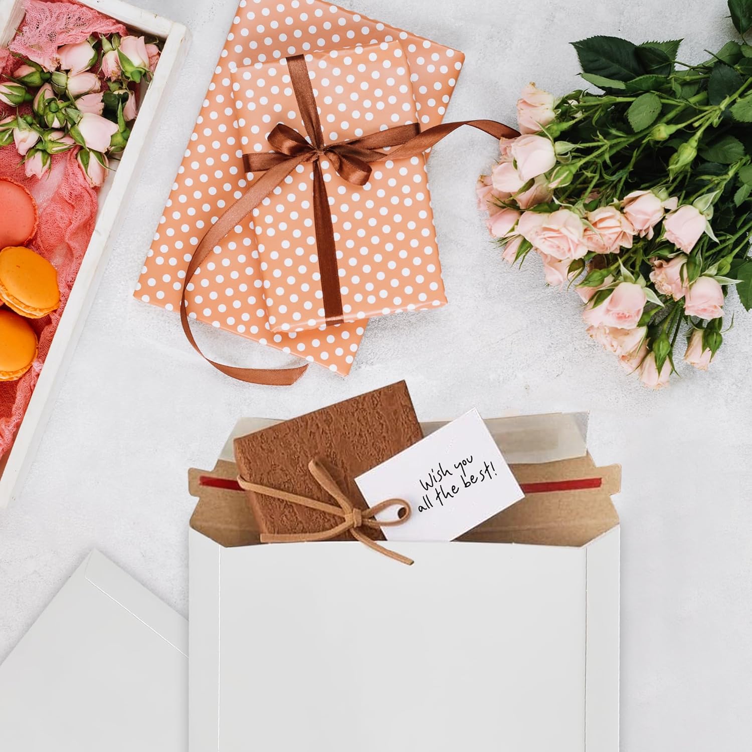 50 Pack 7x9 inches Rigid Mailers – Self-Seal White Flat Mailers – Heavy-Duty Mailing Supplies for Documents, Photos, Magazines, and Literature - Image 7