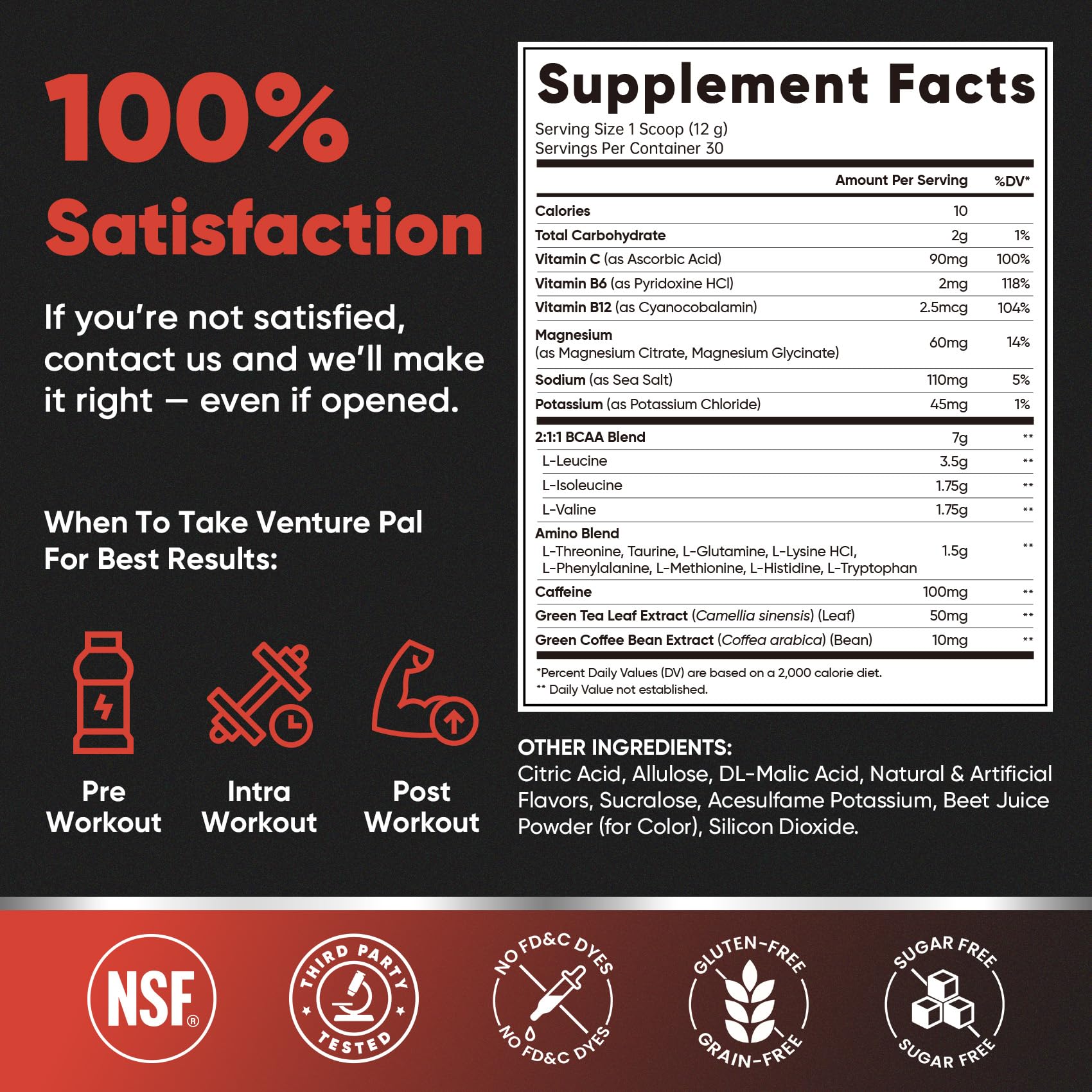 Sugar Free BCAA + EAA Powder for Muscle Recovery & Growth, Gluten-Free — Amazon image 7