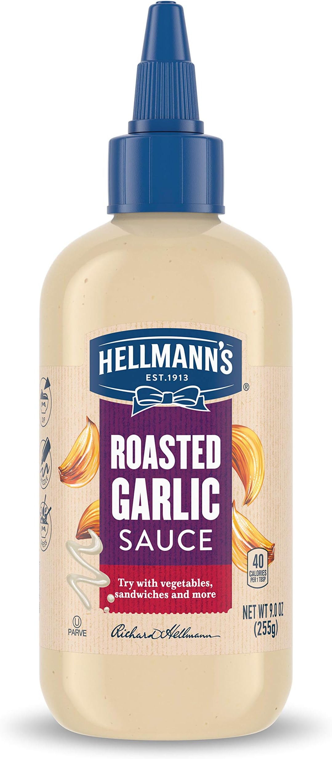 Hellmann's Roasted Garlic Drizzle Sauce, 9 oz