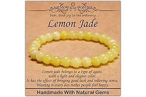 Prime 6: Lemon Jade Gemstone Bracelet
